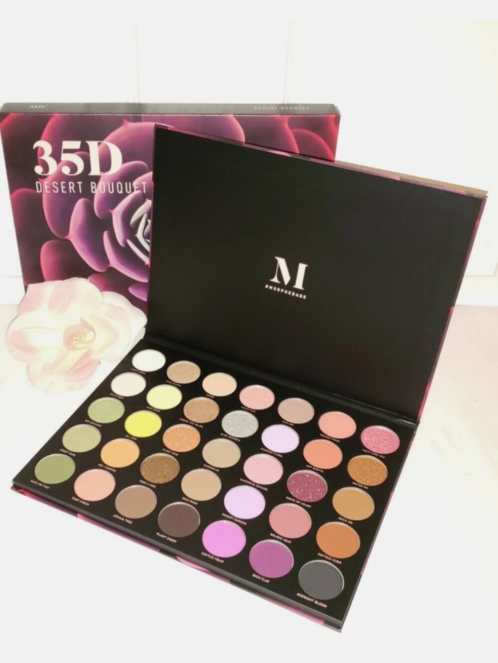 Morphe 35D Desert Bouquet Eyeshadow Palette - New Without Box